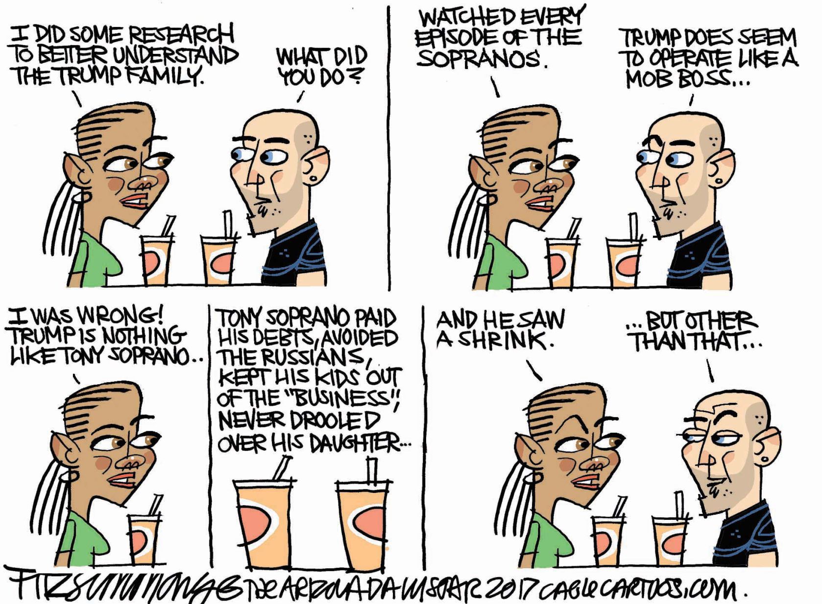 Daily Fitz Cartoon: The Don